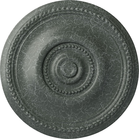 Ekena Millwork Raynor Ceiling Medallion (Fits Canopies up to 6"), 20 5/8"OD x 1 3/8"P, Athenian Green Crackle CM20BEAGC
